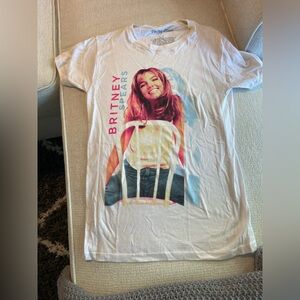 White Graphic Kids T-Shirt